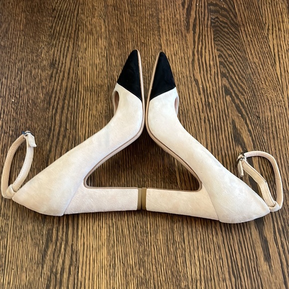 8 by YOOX Cream And Black Dress Shoes - Picture 6 of 10